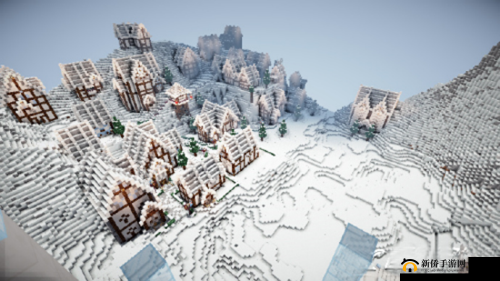 红石工坊的雪地建筑存档分享下载地址：我的世界全新冰雪世界冒险之旅启动