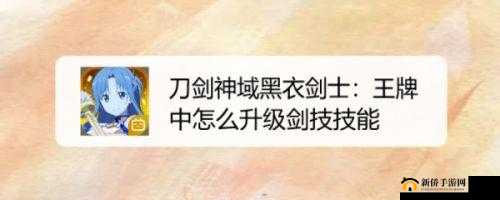 黑衣剑升级指南：新手战斗力飙升秘籍，药剂使用技巧全解析
