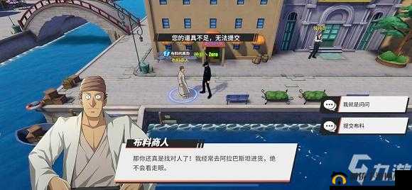 航海王热血航线布料真伪任务无法提交无道具解决方法探寻