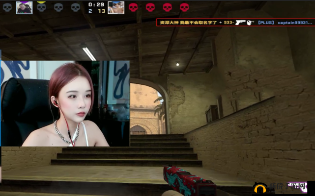 暴躁少女零九CSGO：枪林弹雨中的暴走女神