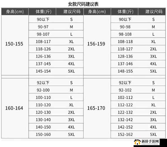 国产尺码与欧洲尺码表约：尺码对照参考