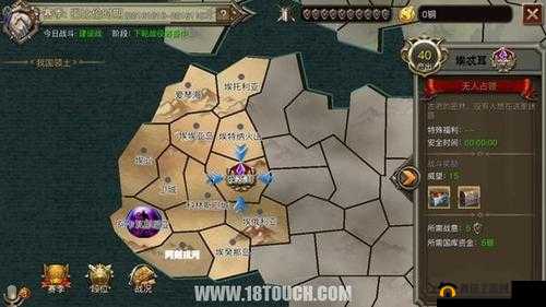 权力与荣耀国战攻略全析：制胜关键与策略指南