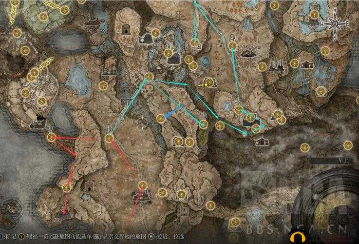 明日之后：幽灵传说全地图坐标揭秘