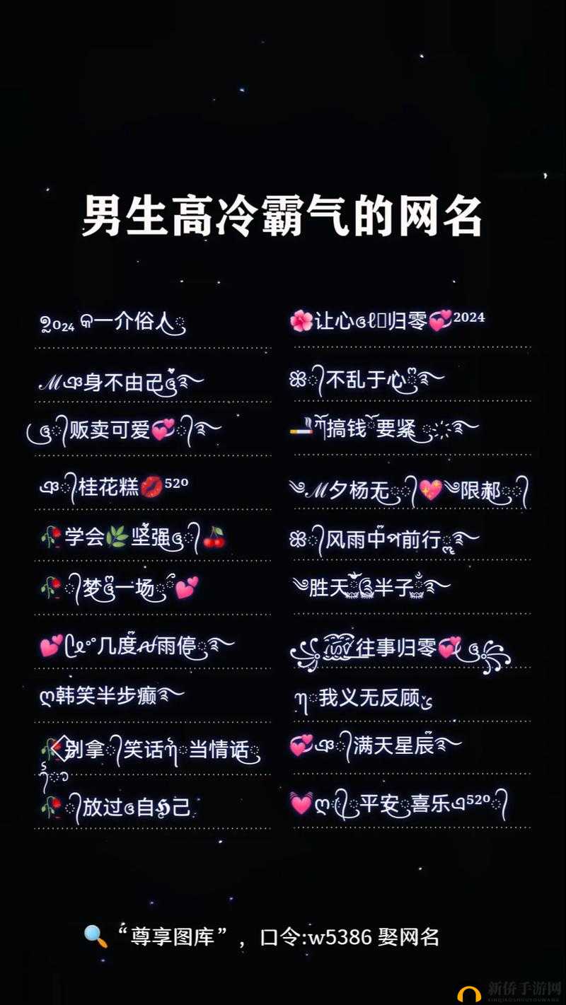 2024 最骚气网名：引领潮流新高度