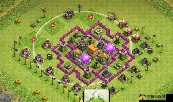 部落冲突六本布局图与神阵布局布阵攻略 2 详细解读