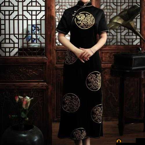 老师双开真丝旗袍施恩价格：优惠大促中