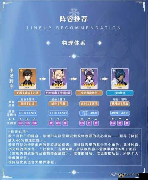 原神2.0凯亚武器选择指南：新版本实力解析