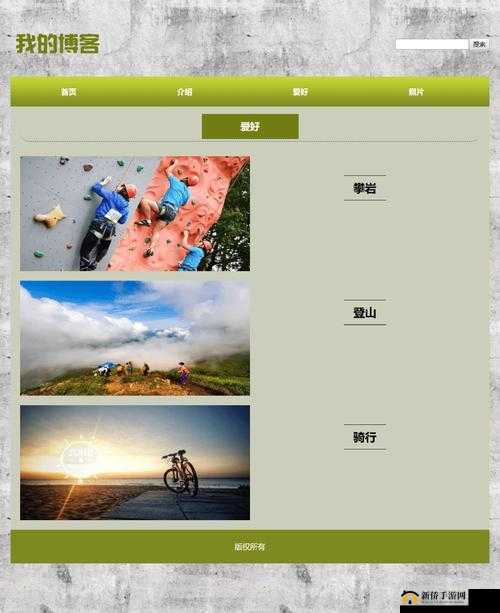 DW 个人网站制作成品：打造独特个人空间