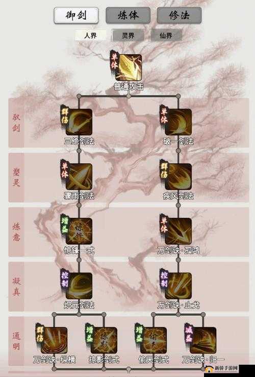 一念逍遥平民攻略：高效功法选择与搭配全指南