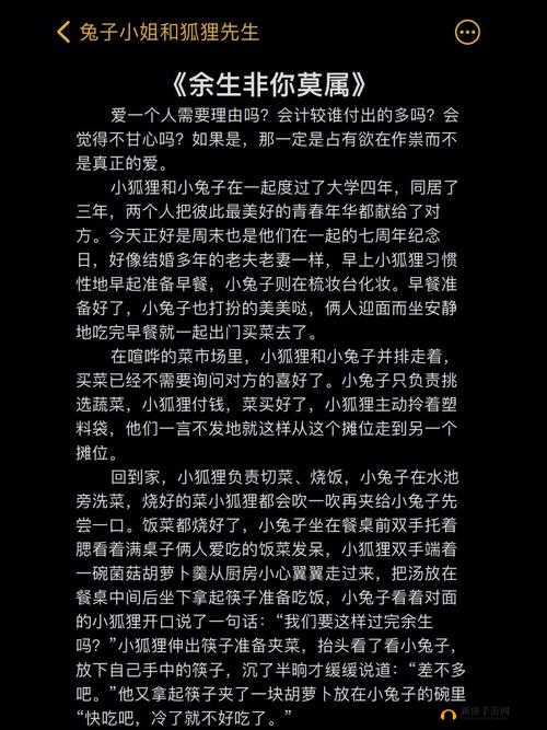 女儿的男朋友 63：关于他们的故事