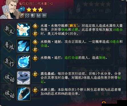 《火影忍者OL手游：极致策略——水主假斑阵容深度解析》