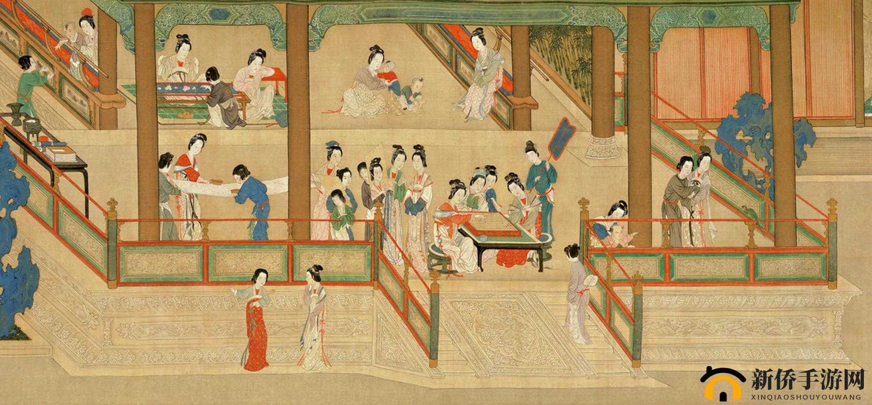 汉宫春晓 61 式图的艺术魅力与内涵