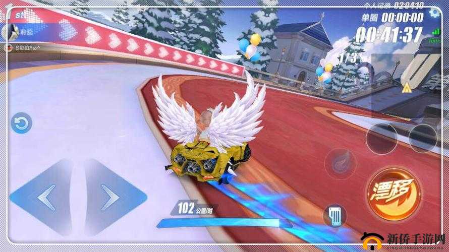 QQ飞车手游甩尾漂移技巧：轻松驾驭大弯道的秘密