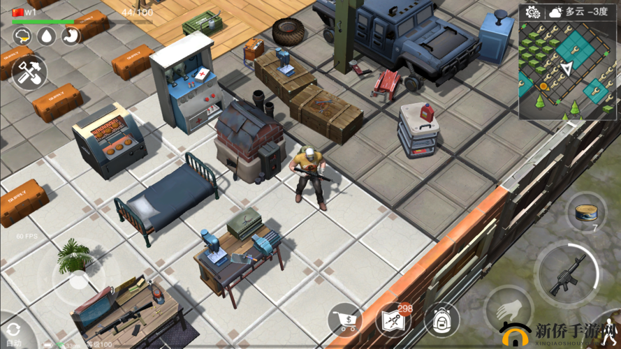 建造信号塔，寻找废土危行