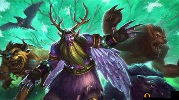 狼人德鲁伊与暗夜德鲁伊的奇幻冒险
