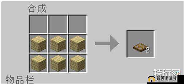 探索Minecraft：活板门制作详解与合成指南
