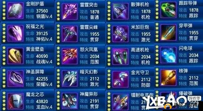 雷霆战机激光副武器获取途径全攻略大揭秘