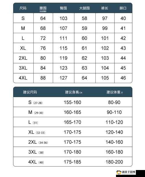 国产尺码与欧洲尺码表 2024：尺码换算指南