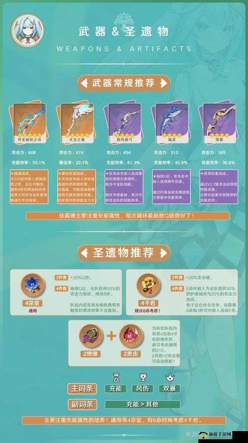 珐露珊武器选择指南：推荐与解析最优武器搭配