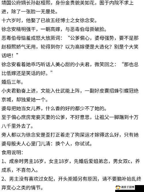 公府佳媳陆丰的 CP 故事情节和人物关系如何：深度解析