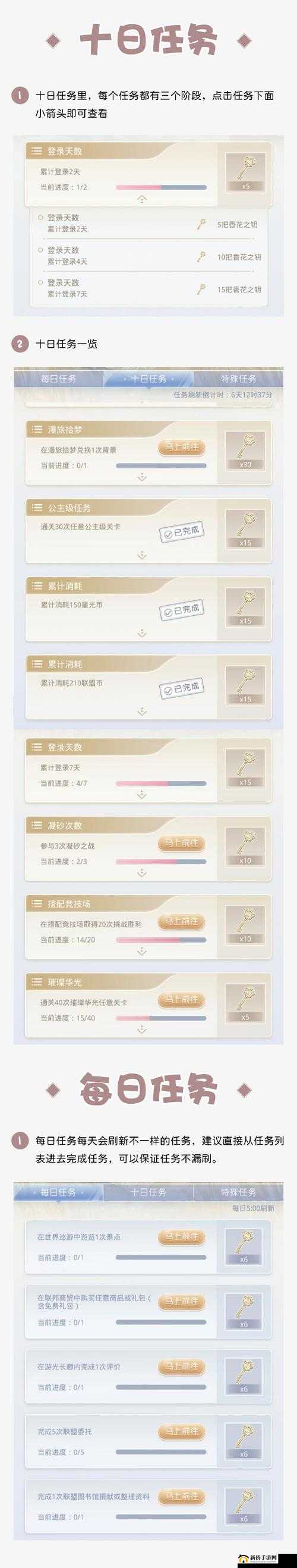 奇迹暖暖花园晨练选择指南，全面解析晨练搭配与策略攻略