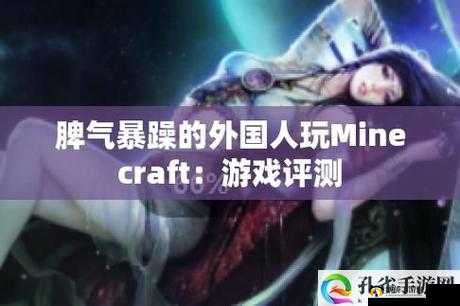 暴躁老外玩 Minecraft 法：疯狂探索游戏世界的精彩演绎