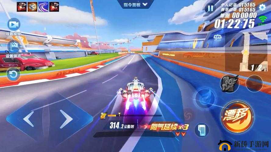 QQ飞车手游技巧进阶，停滞漂移与侧身漂移操作深度解析与指导