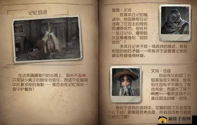 第五人格日记攻略深度解析，掌握资源管理的艺术与策略