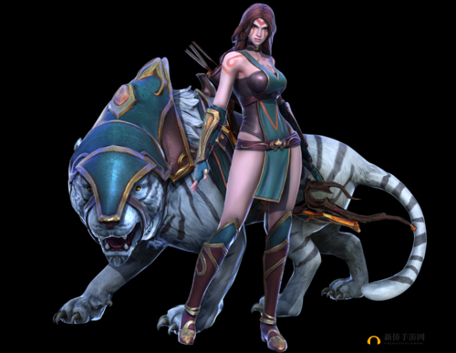 米娜亚在自由之战中展现灵动射手风采，精准射击引领战场节奏