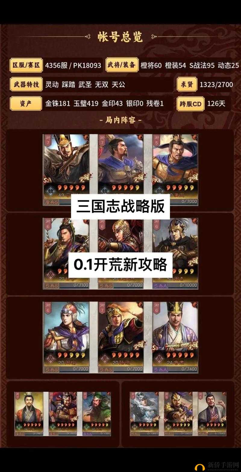 三国志战略版，全面掌握快速成型与高效成长策略指南