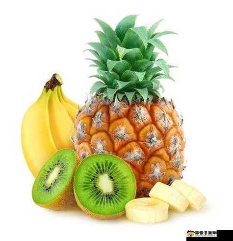 香蕉樱桃水蜜桃猕猴桃菠萝的缤纷美味大赏