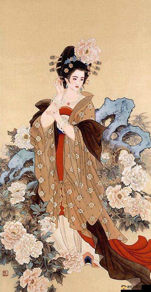 丰满雍容的杨玉环 2588 高清壁纸：盛唐美人的绝世风华