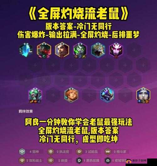 云顶之弈手游攻略，羽量级选手老鼠拼多多玩法深度分析与实战技巧