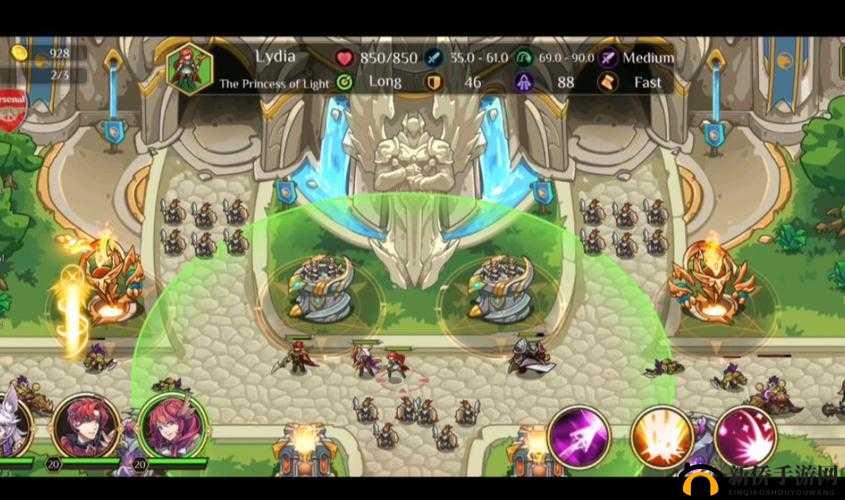 王国保卫战4手游，策略与勇气激烈碰撞的老城回廊之战纪实