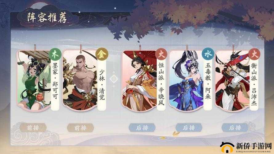 武林闲侠角色深度解析，少林清觉全面属性展示与能力值详细分享