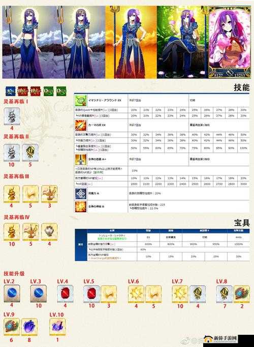 FGO游戏角色附加技能效果与运用策略深度全面解析