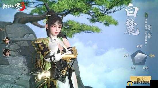 白麓之舞，探索剑侠世界3手游中灵动射手的非凡魅力