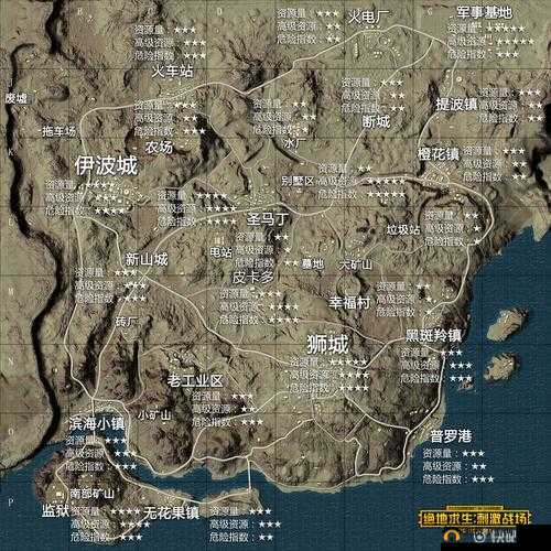 沙漠地图皮卡多，战略要地价值凸显，资源争夺异常激烈