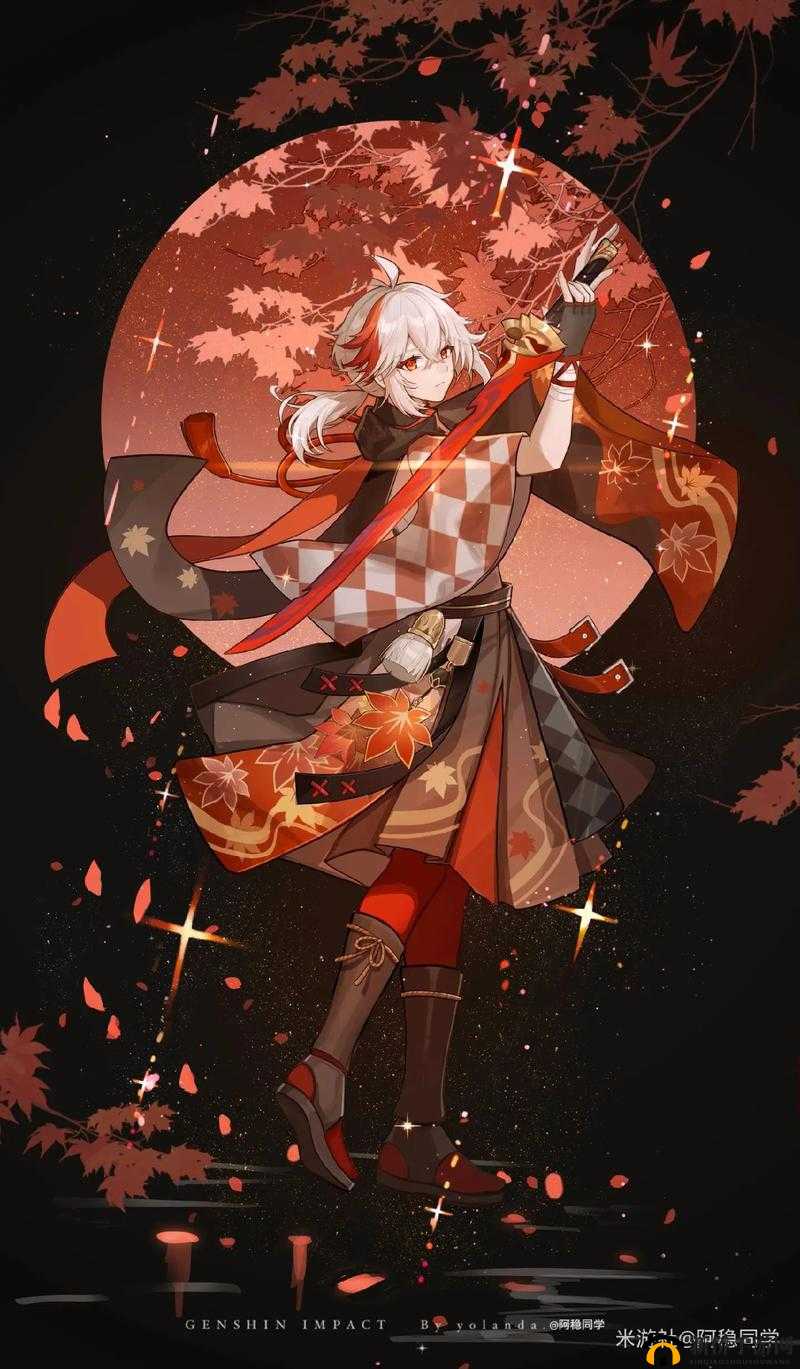 枫舞红叶，深入剖析原神中诗意与自由并存的浪人角色枫原万叶