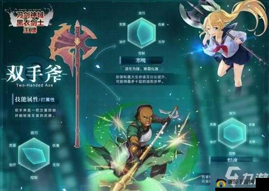 刀剑神域手游深度剖析，双手斧技能运用策略与资源管理技巧