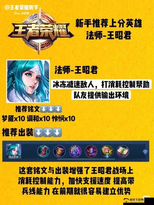 王者荣耀深度解析，法师英雄王昭君的技能运用与实战攻略