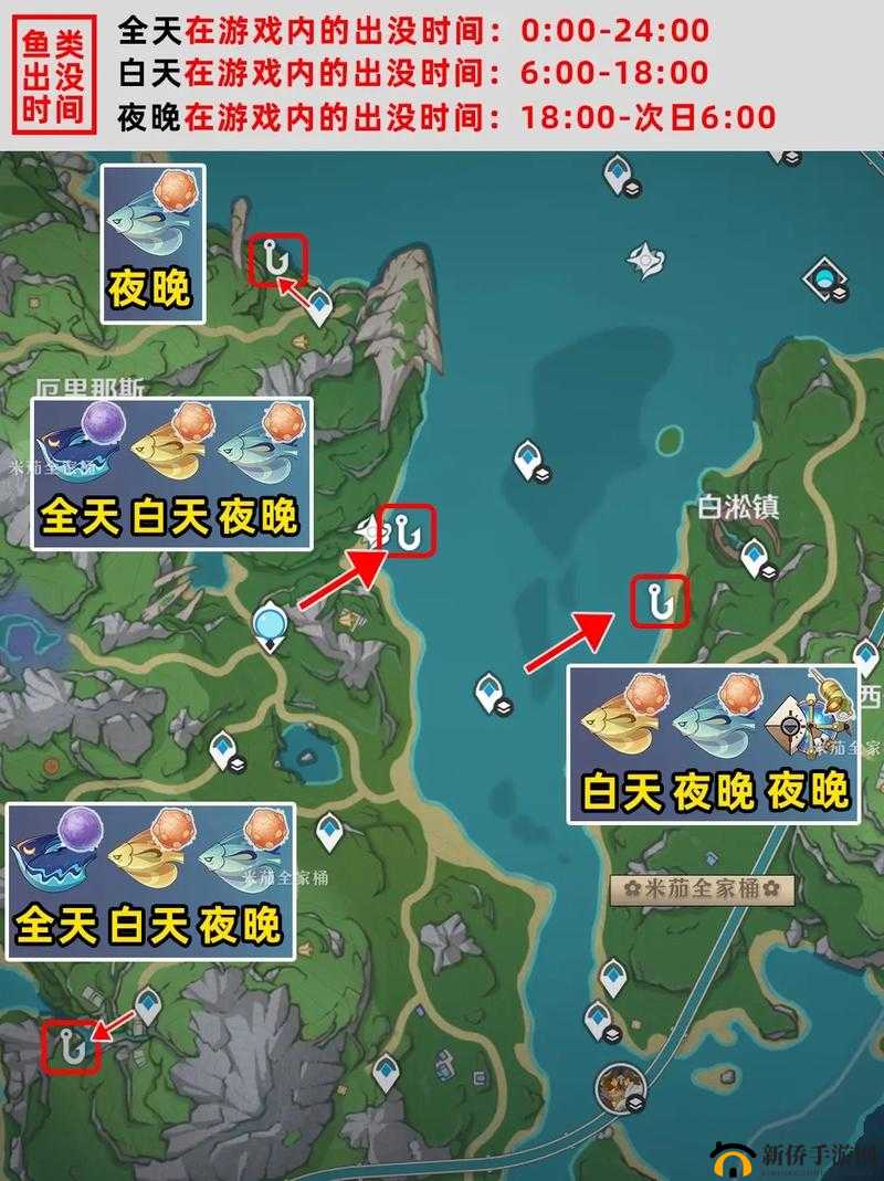 摩尔庄园手游雪獭钓鱼攻略，摩尔拉雅雪山鱼池位置及出没时间图文详解