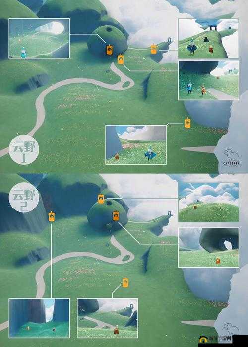 光遇重组季季节蜡烛究竟藏身何处？全地图详细位置大揭秘！