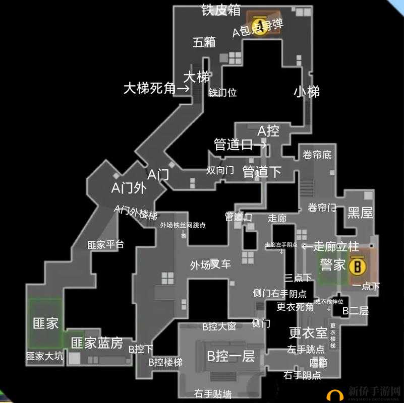 CF手游姑苏城古风地图，潜伏者出生点隐藏着什么秘密？