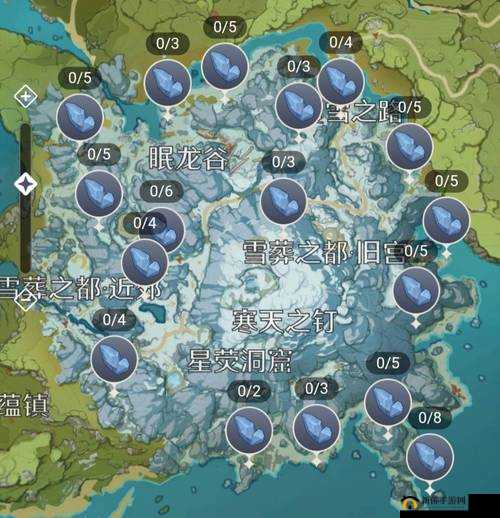 原神星落之地陨星碎屑全收集攻略，7个地点图示，你找到所有了吗？