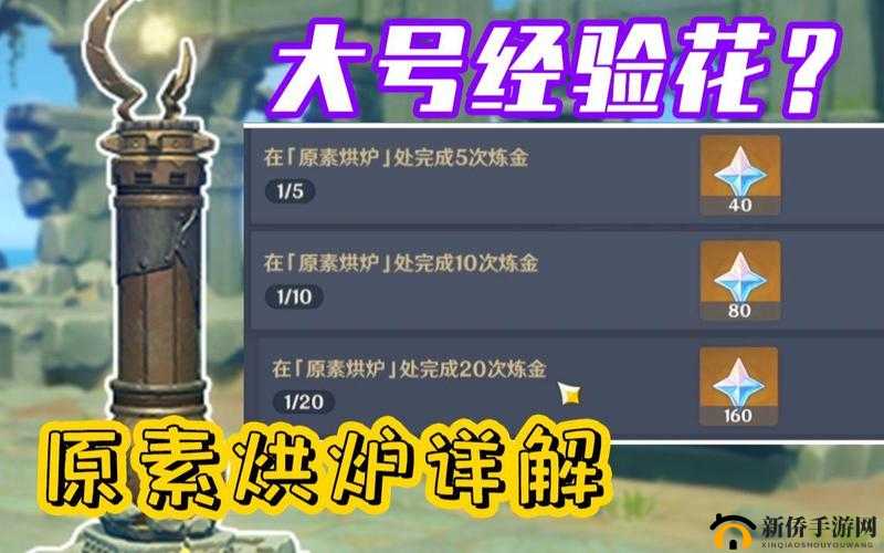 原神原素烘炉如何快速开启并高效收集纯元素凝块？攻略详解