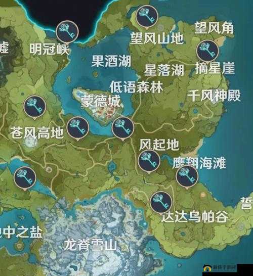 原神地灵龛位置究竟在哪？蒙德与璃月全图分布坐标大揭秘？