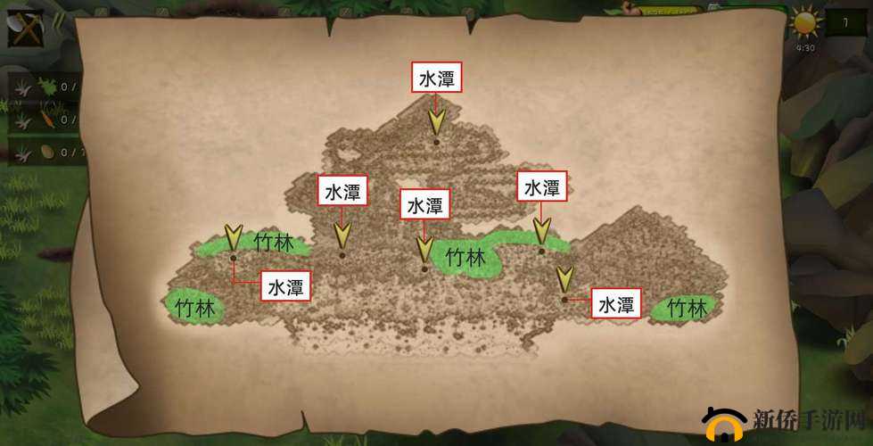 沼泽地图资源获取攻略，挨饿荒野中它们究竟隐藏在哪里？