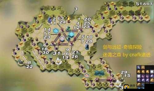 剑与远征迷霭之森隐藏关卡怎么过？超详细图文通关攻略揭秘