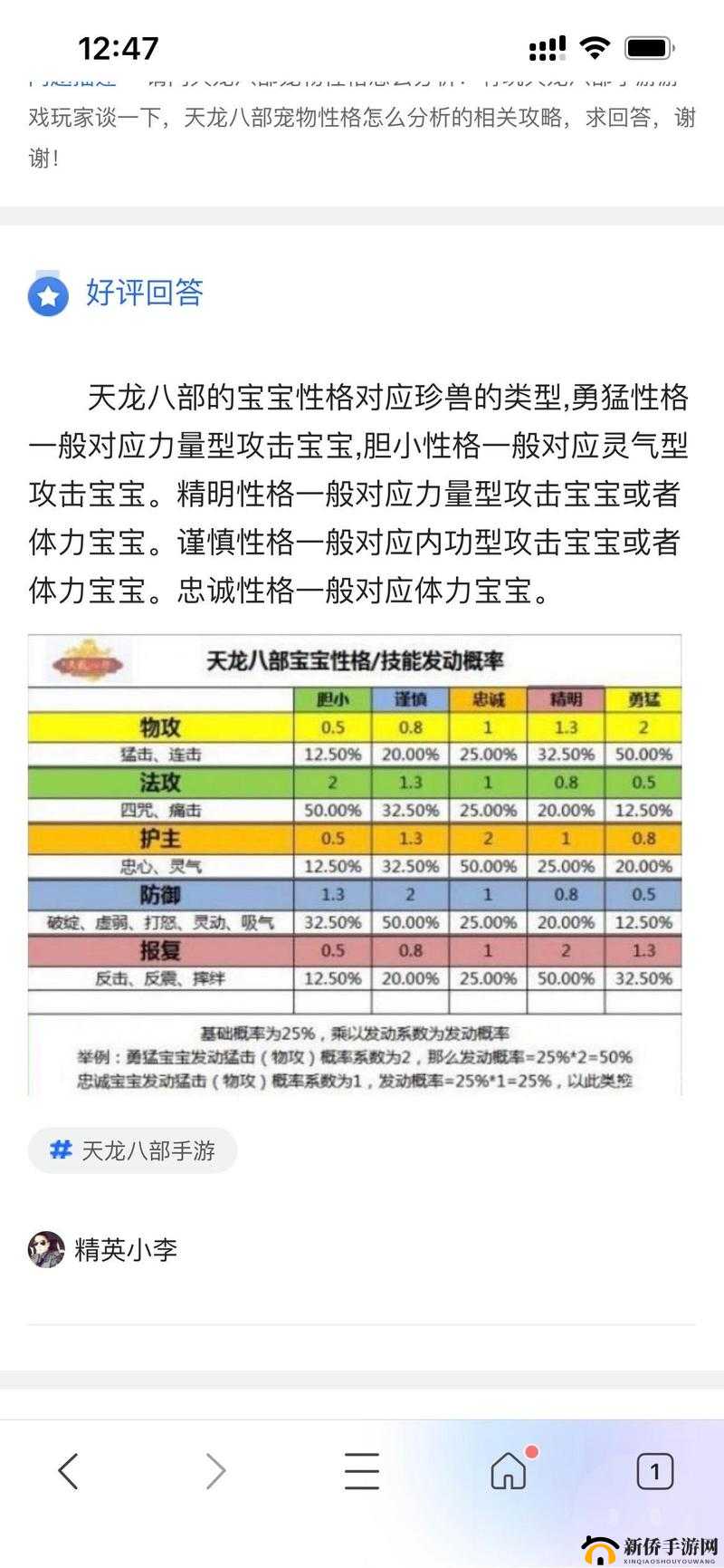 天龙八部宝宝培养深度解析，全面揭秘九星珍兽宝宝高效升星秘籍